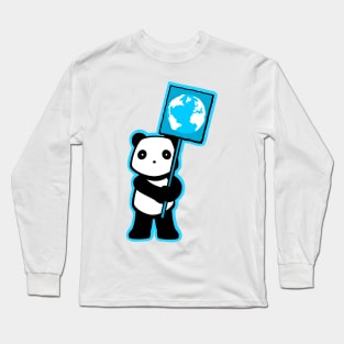 Politics Panda - Globe Long Sleeve T-Shirt